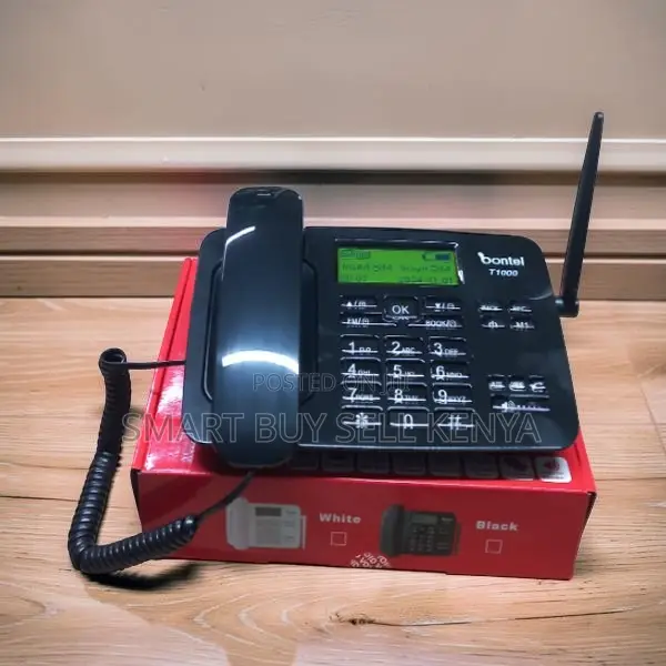 Long Standby Battery Bontel T1000 Dual Sim GSM Landline Desktop Phone