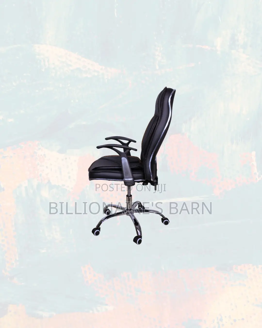 Professional Office Chair High Back Padded Armrests Ready for Delivery