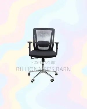 Stylish the Barn Origin Chair Mid Back Chrome Base Ready for Delivery