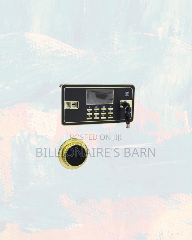 Best-selling Fireproof Biometric Steel Safe Dual Alarm Plus Backup Key