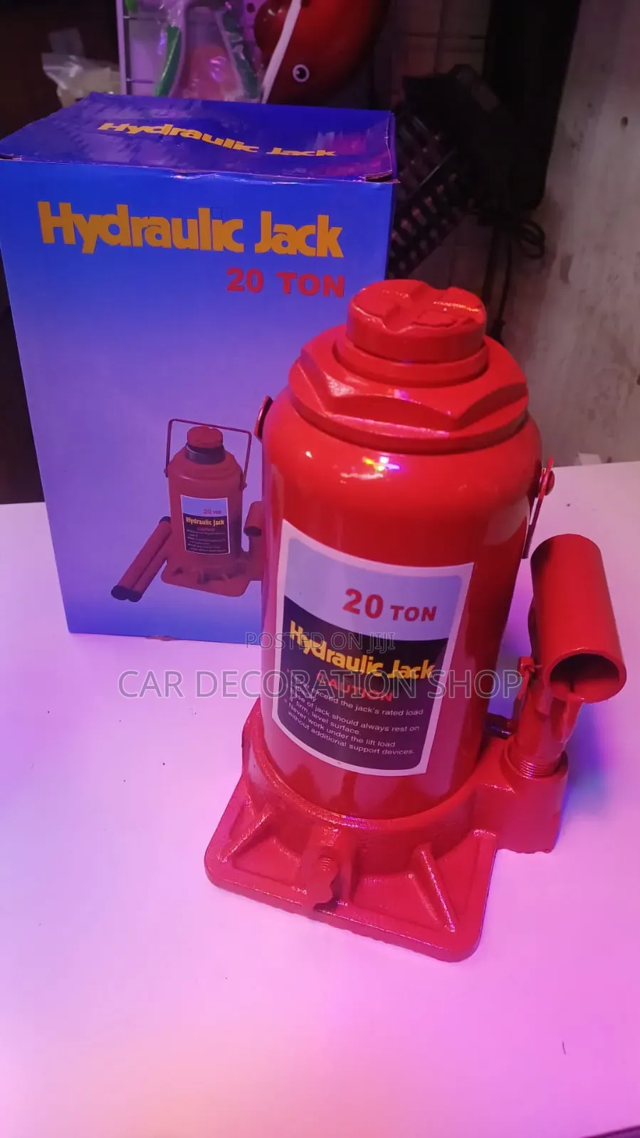 20ton Hardened Steel With Turnable Spindle 4 Precise Height Adjustment