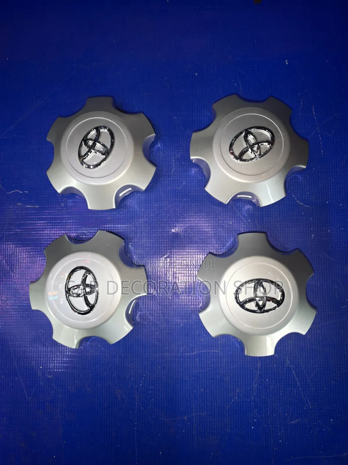 1pc Prado 150 Model Star Shaped 6- Notch Replacement Centre Caps Hubs