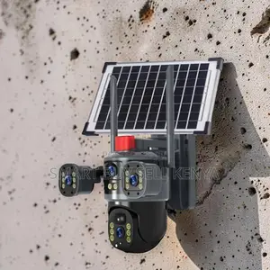 Built-in Loudspeaker 20mp Ultra Hd 4g PTZ Triple Lens Solar Camera