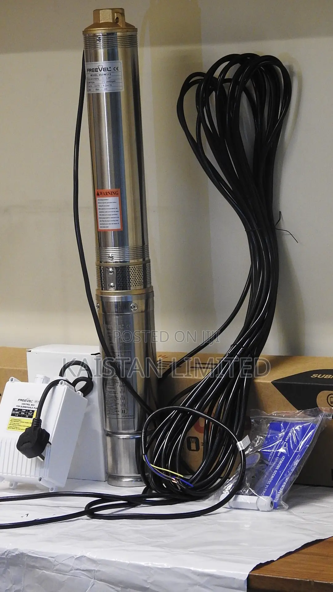 Freevel 1hp Deep Well Submersible Pump – Model 4sdm313