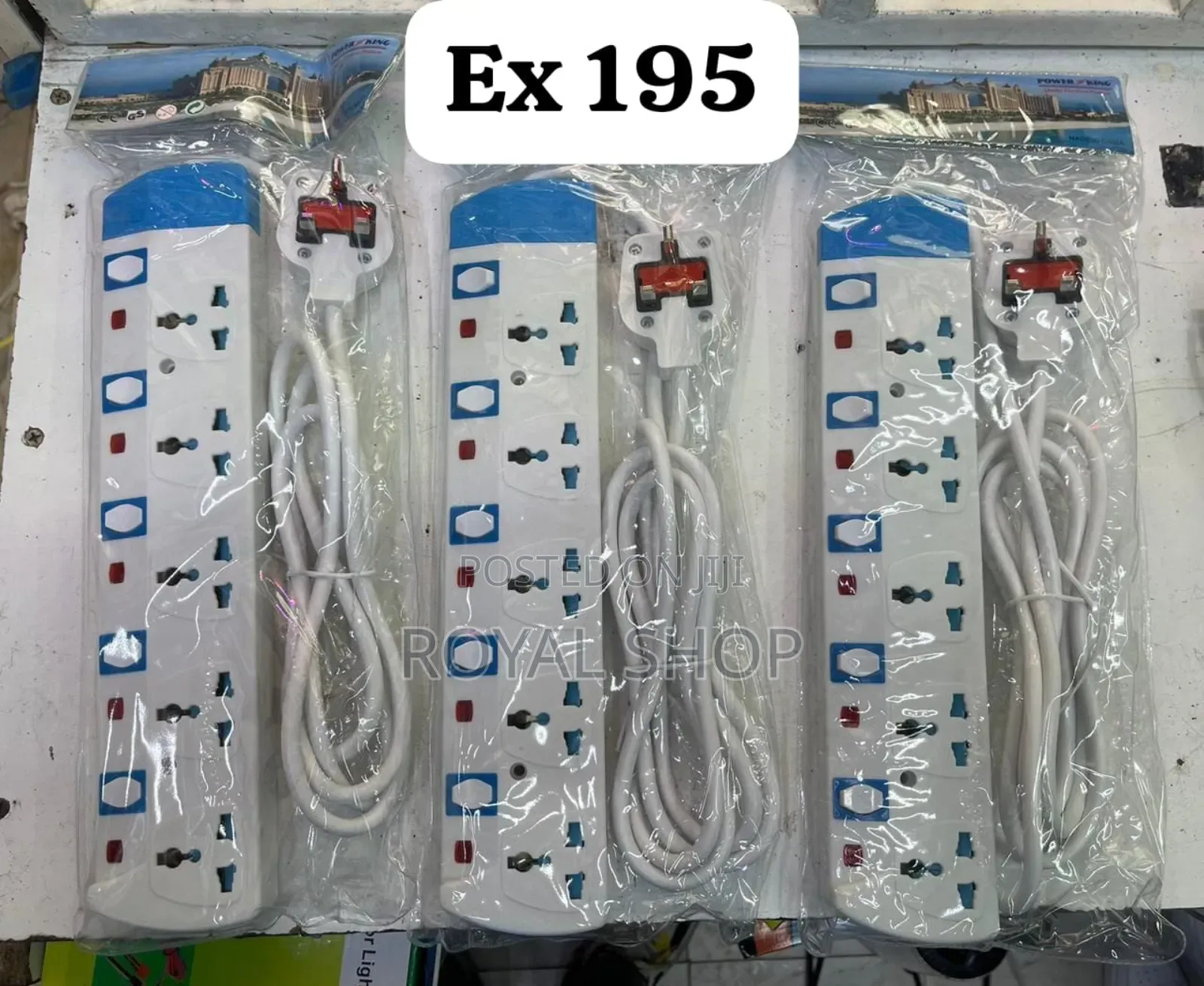 5 Way Power Socket Extension
