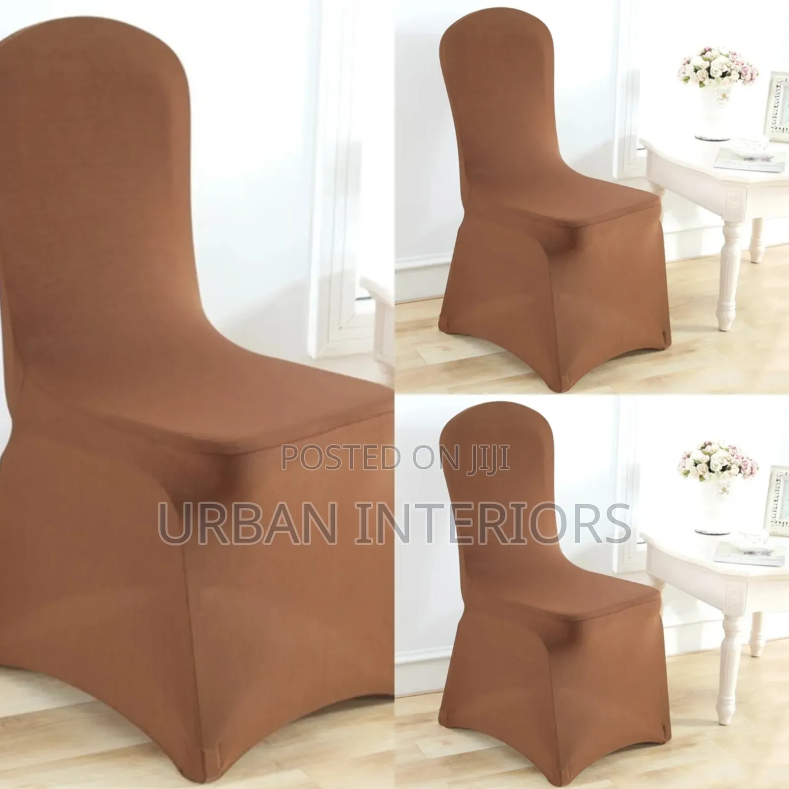 Brown Chair Covers Brown Chair Covers for Modern Event Chairs