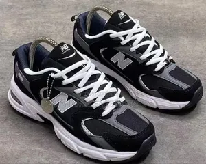 New Balance 530 Black Suede Sz:37 39 42 43 44 Shoes