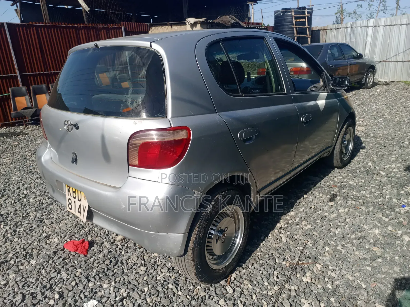 Toyota Vitz 2003 Silver