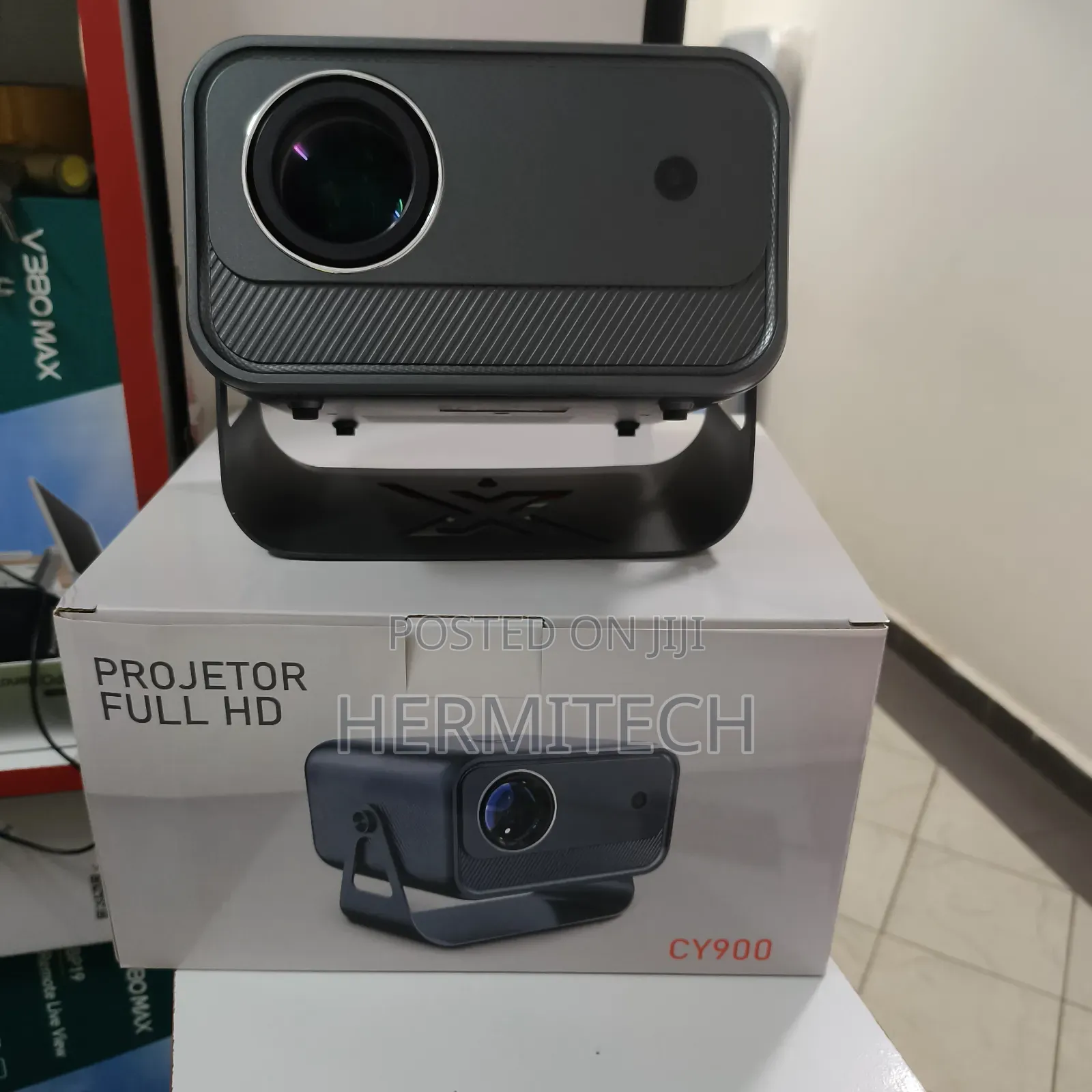Cy900 Smart Android Projector Wifi Support Ultra Hd Videos