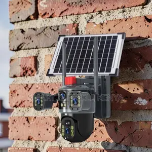 Maintenance-Free 20mp Ultra Hd 4g PTZ Triple Lens Solar Camera