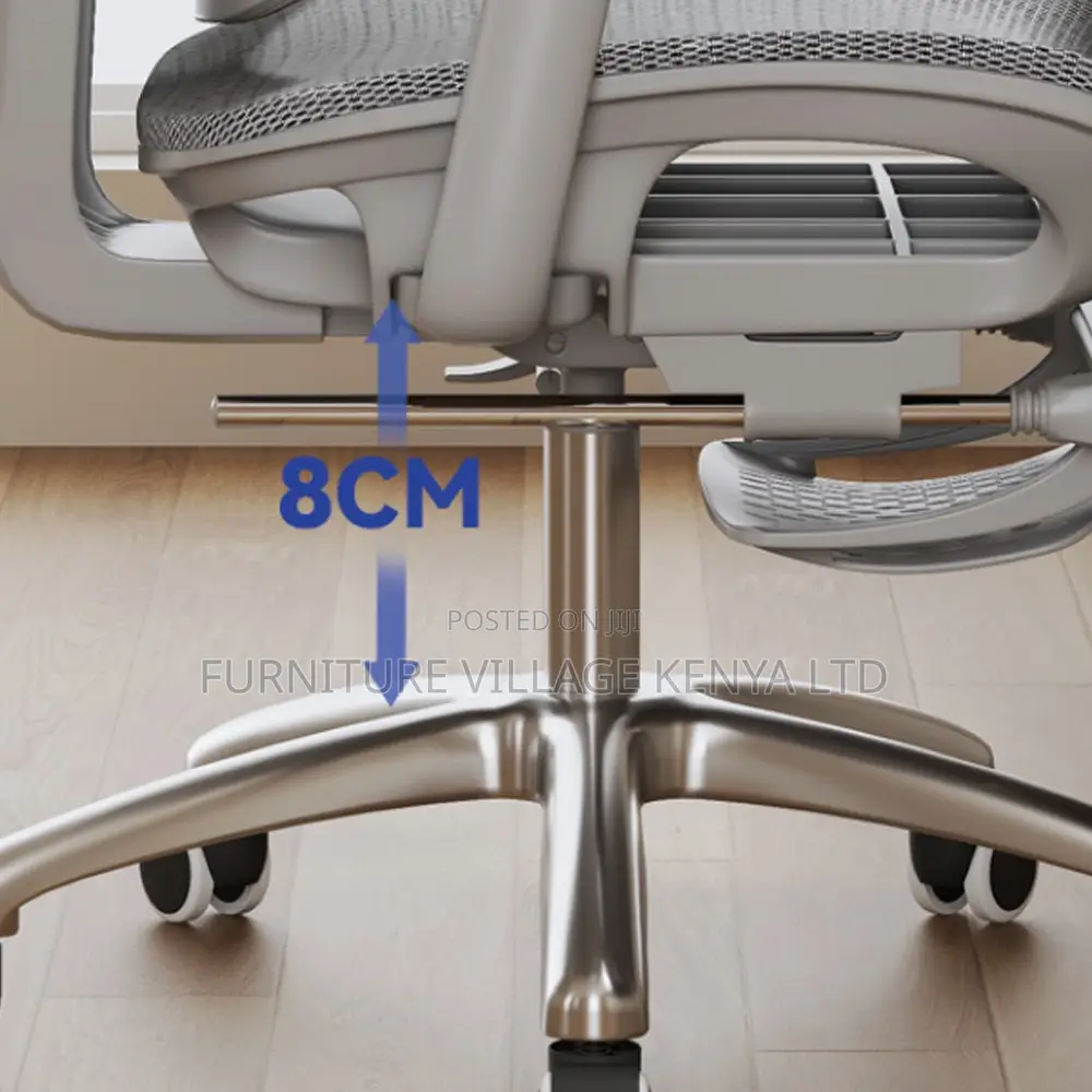 White Full Mesh Ergonomic Adjustable Office Task Chair