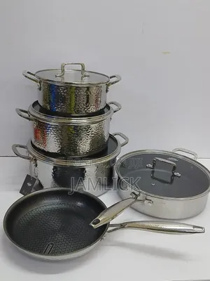 9pcs Vk 98 Premium Stainless Steel Cookware Set – Bz