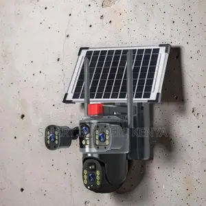 Two-Way Audio Communication 20mp 4g PTZ Triple Lens Solar Camera