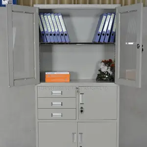 3-Drawer Steel Locker Filling Safe Cabinet