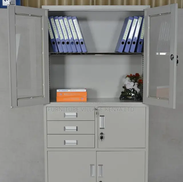 3-Drawer Steel Locker Filling Safe Cabinet