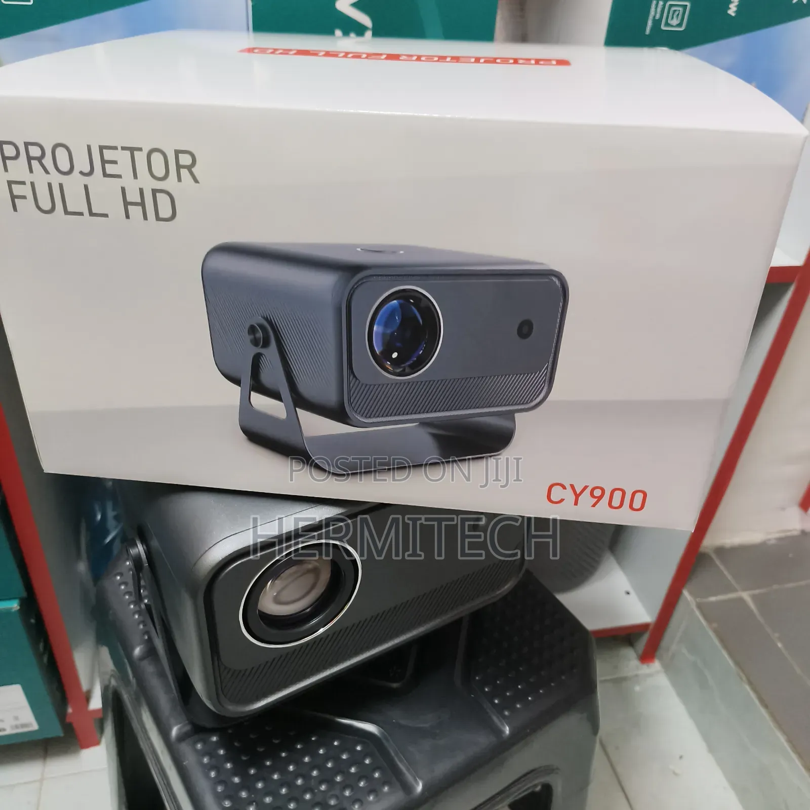 Cy900 Smart Android Resolution Projectors for Home and School Use