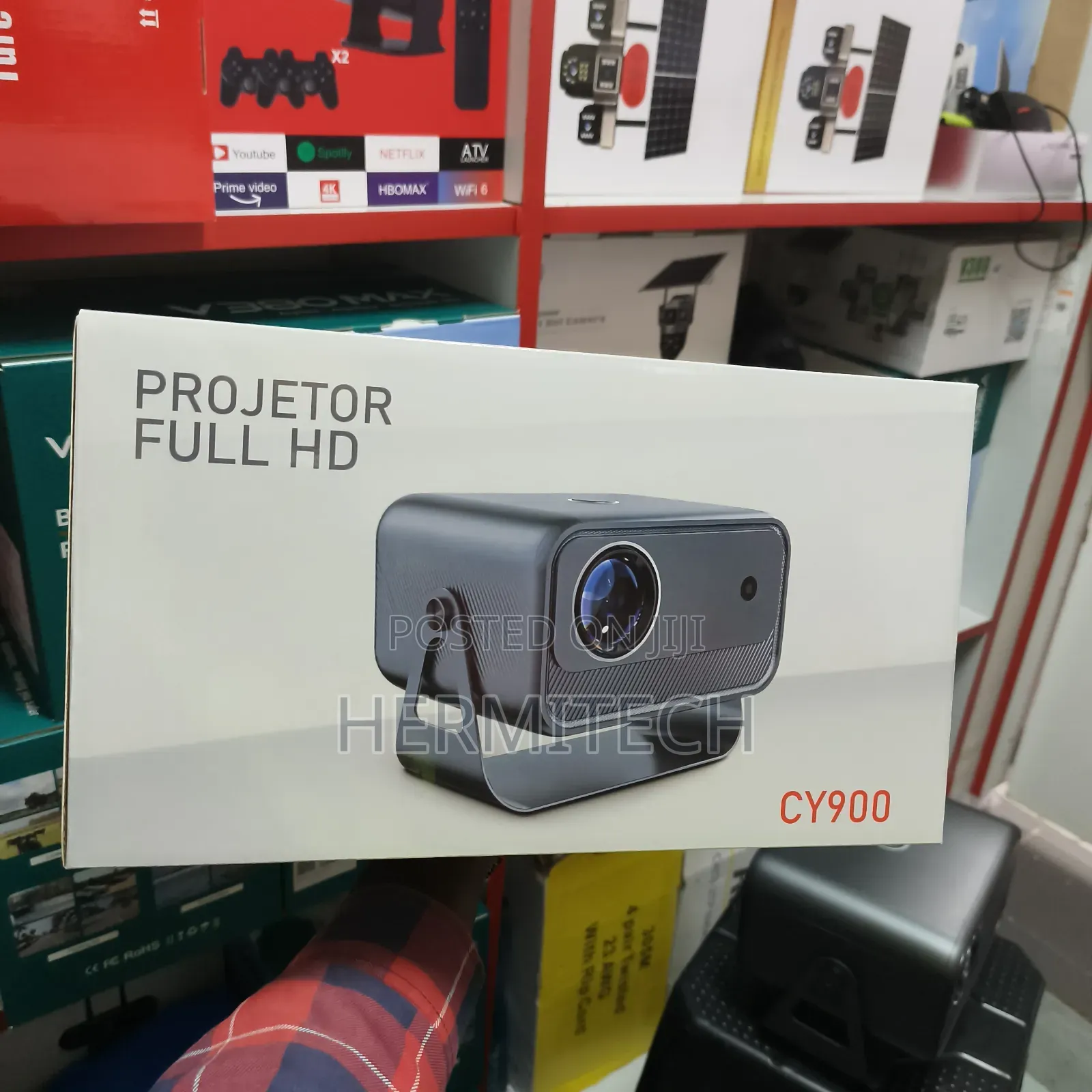 Cy900 Smart Resolution Videos Projectors for Entertainment