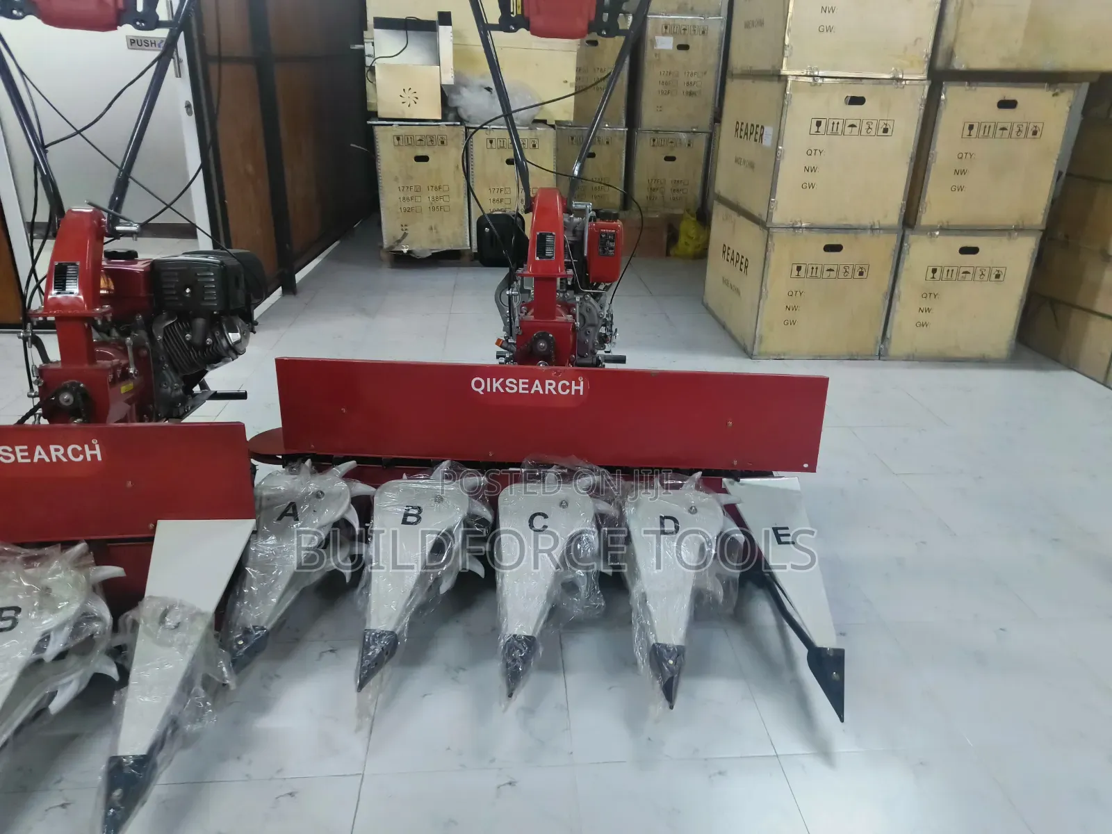 Quiksearch Wheat/Grass Reaper Machine