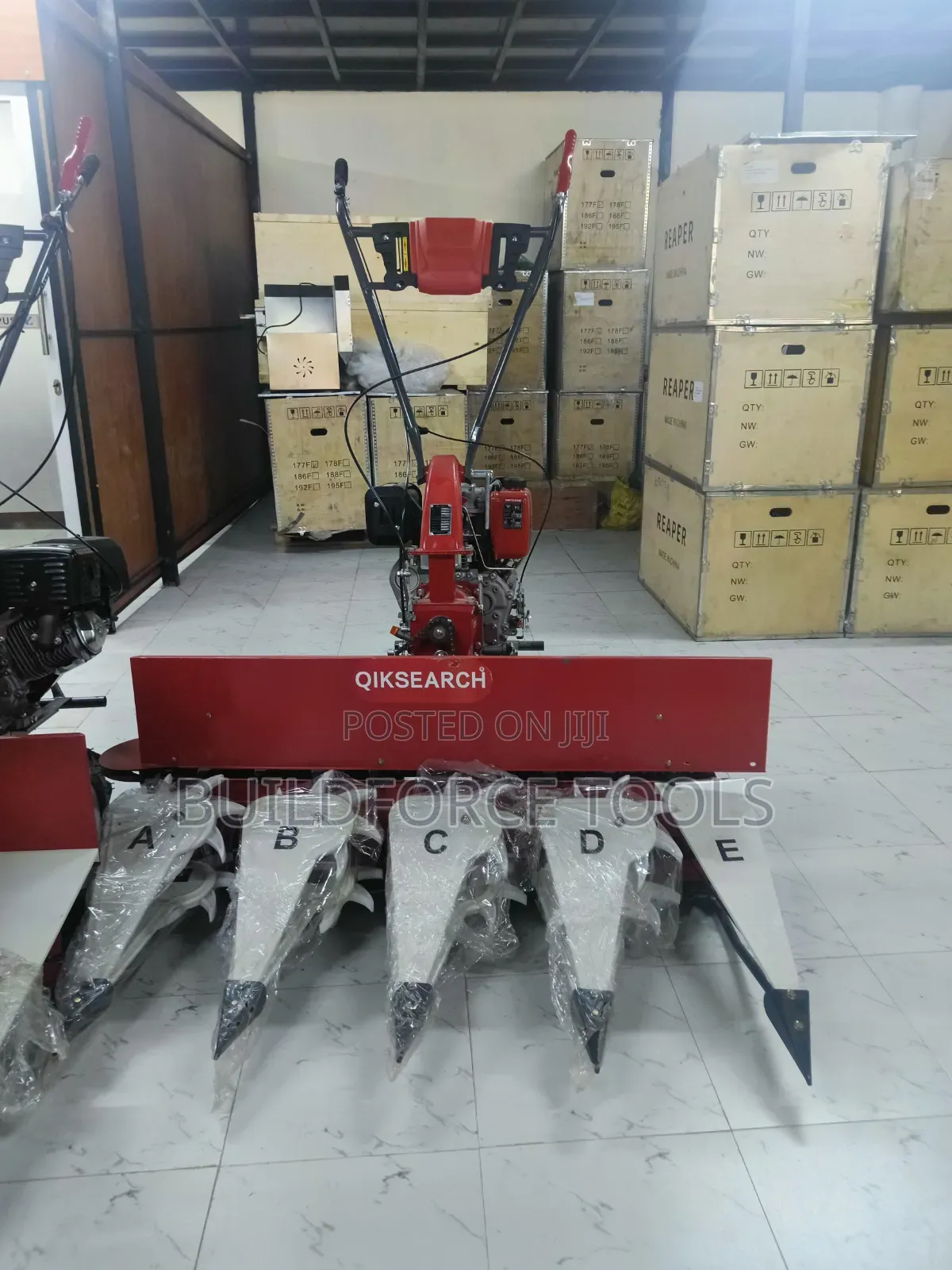 Quiksearch Wheat/Grass Reaper Machine