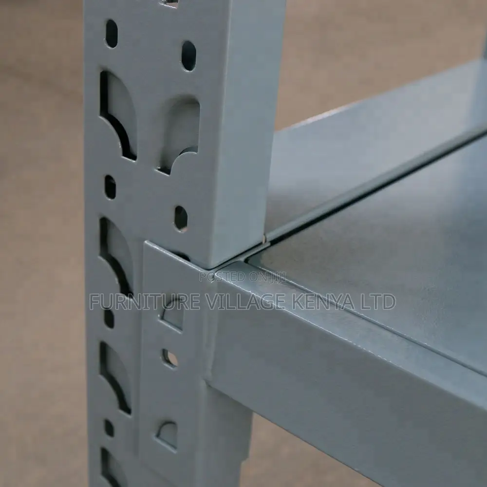 5-Tier Metallic File Shelving Office Rack