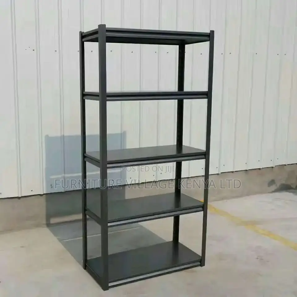 5-Tier Metallic File Shelving Office Rack