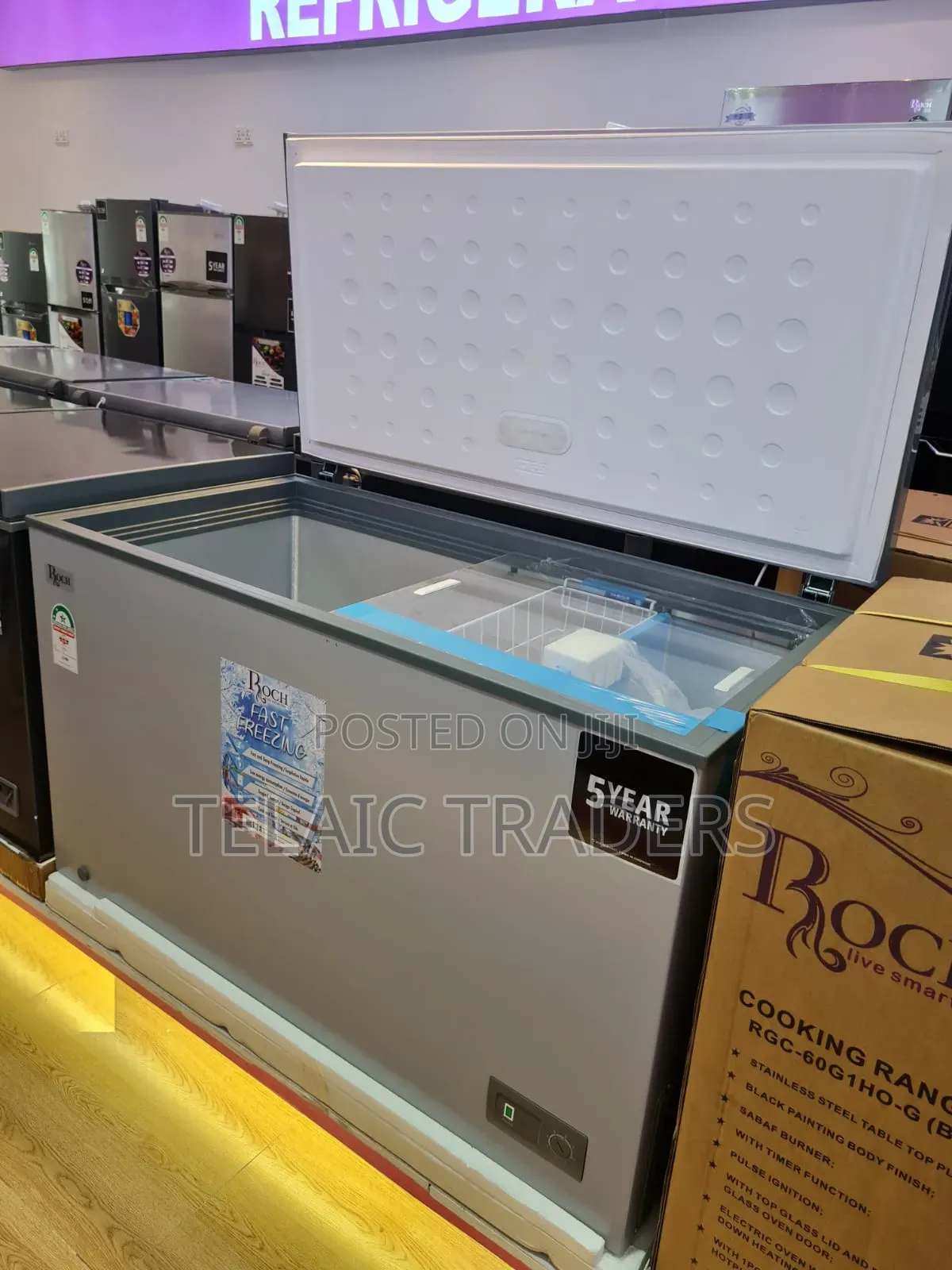 380l Roch Deep Freezer RCF-450-K-B