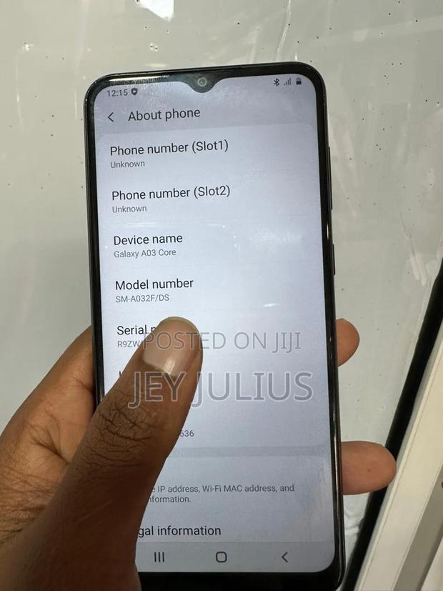 Samsung Galaxy A03 Core 32 GB Black - thumbnail 2