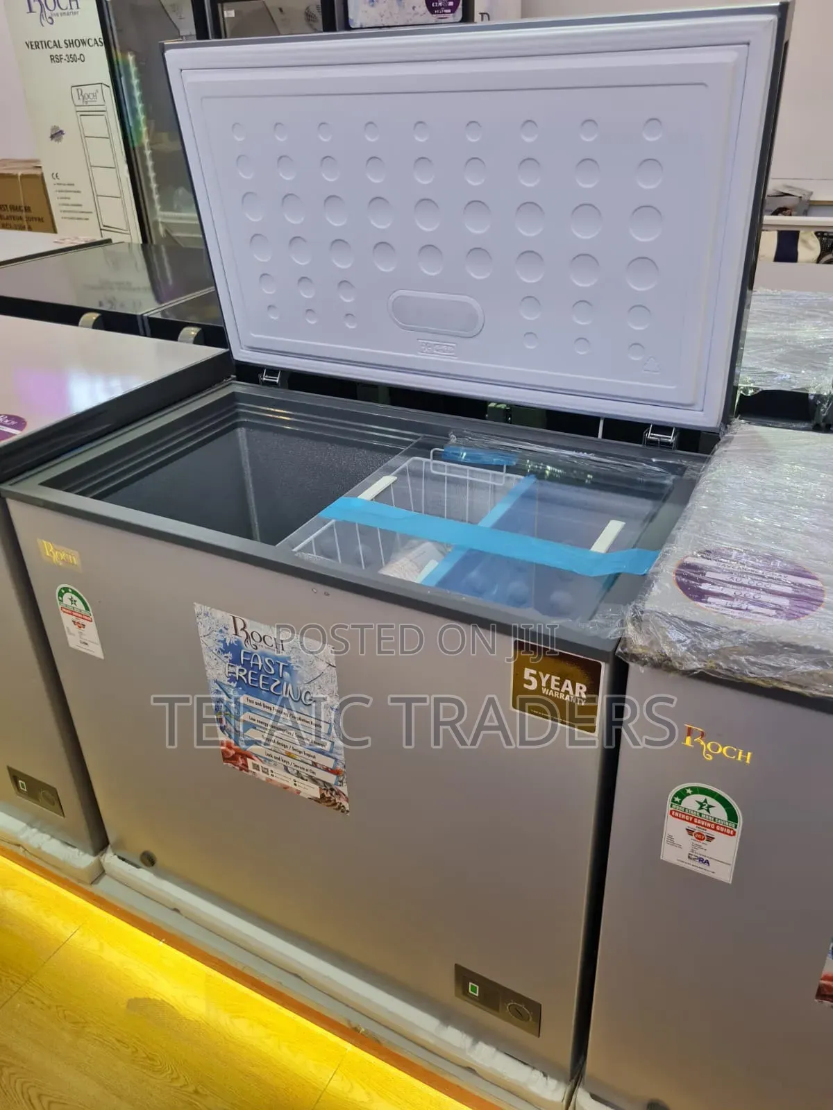 200l Roch Deep Freezer RCF-250-K-B