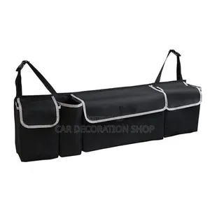 Boot Organizer Bag Maximizes Cargo Space by Hanging at Rear Headresr