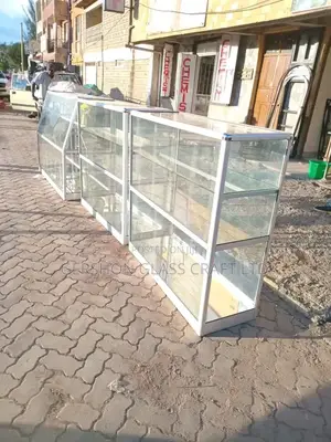 Cosmetics Glass Display