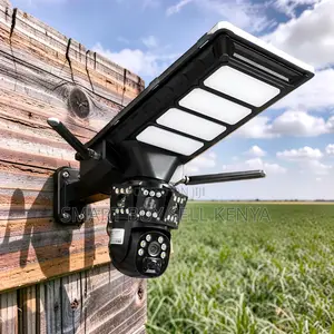 4g Auto Tracking Solar Camera With Outdoor Security Solar Streetlight