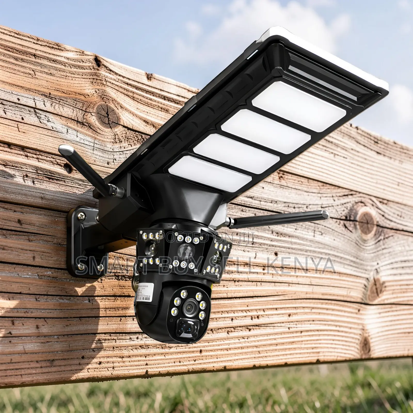 4g Smart Home Solar Camera With Outdoor Security Solar Street Light