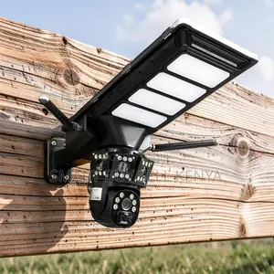 4g Smart Home Solar Camera With Outdoor Security Solar Street Light