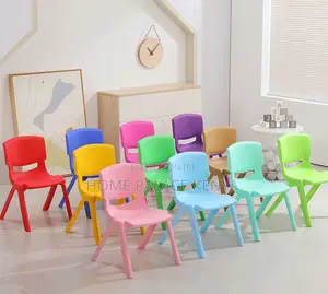 Kids Chair: Colorful Stackable Plastic Kids Chair