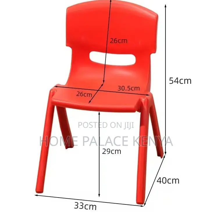 Kids Chair: Colorful Stackable Plastic Kids Chair