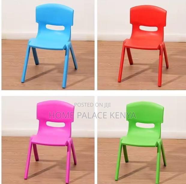 Kiddy Chair: Colourful Stackable Plastic Kids Chair - thumbnail 11