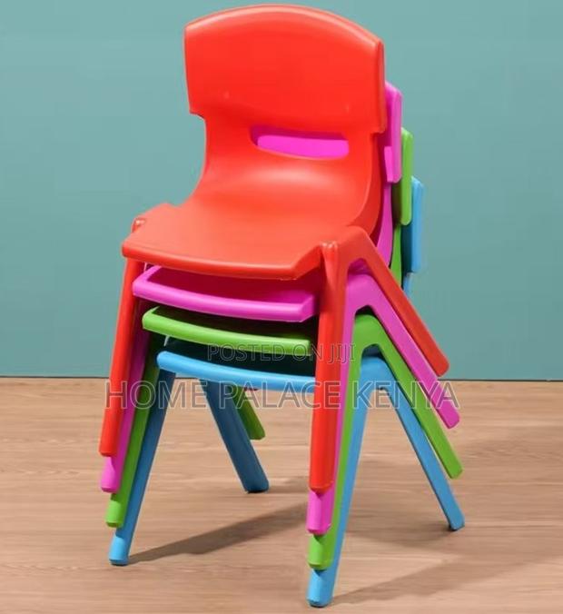 Kiddy Chair: Colourful Stackable Plastic Kids Chair - thumbnail 12