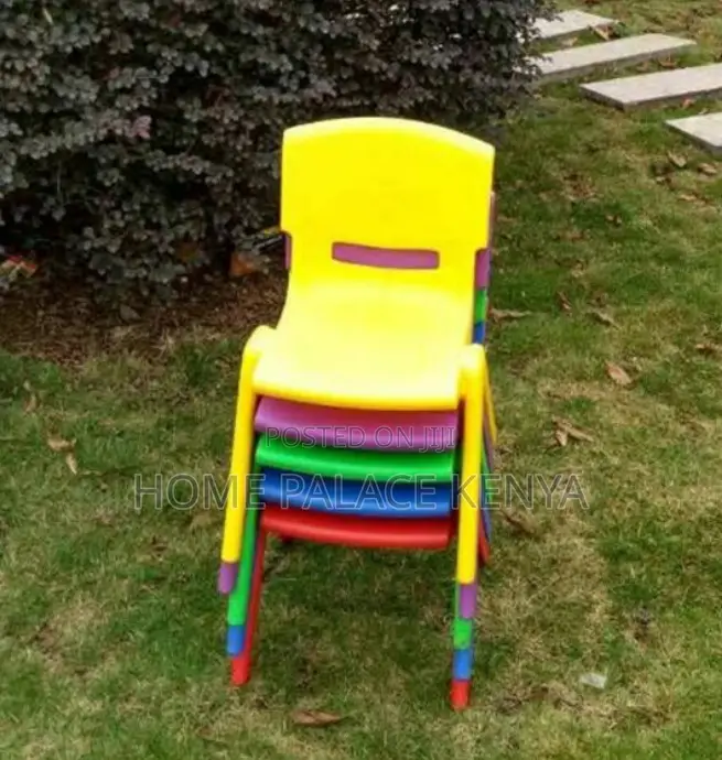 Kids Chair: Colorful Stackable Plastic Kids Chair