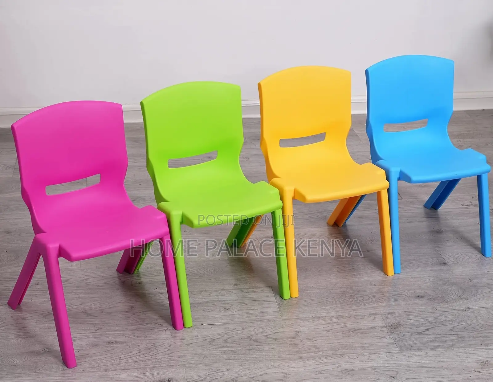 Kids Chair: Colorful Stackable Plastic Kids Chair