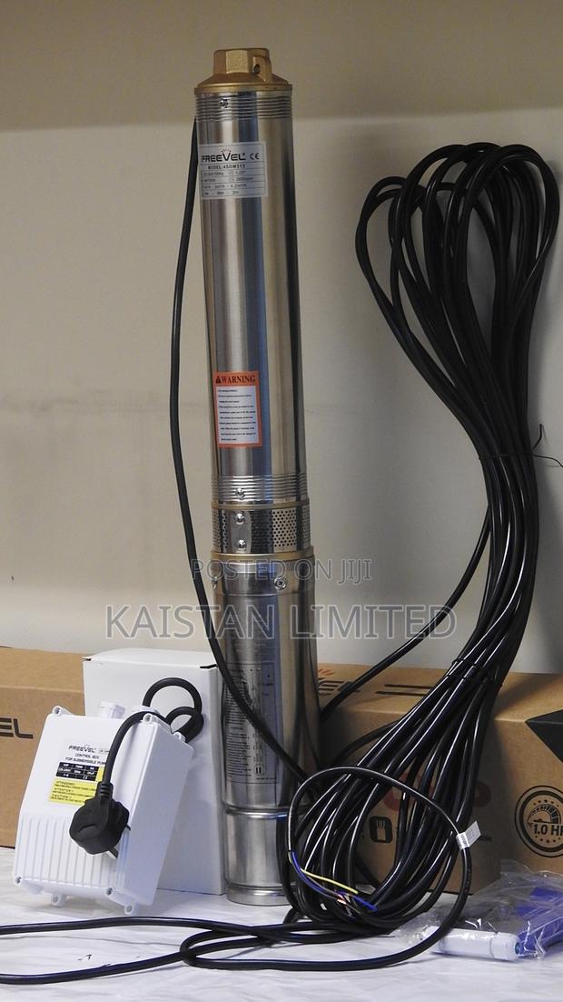 Freevel Deep Well Water Pump 1hp 750w. Borehole Submersible Water Pump
