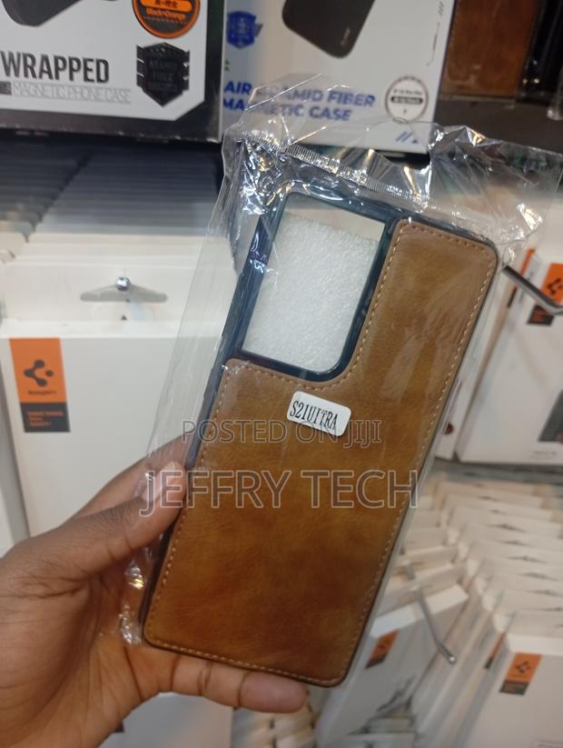Samsung Galaxy S21 Ultra Luxury Leather , Scratch Resistant Cover - thumbnail 2