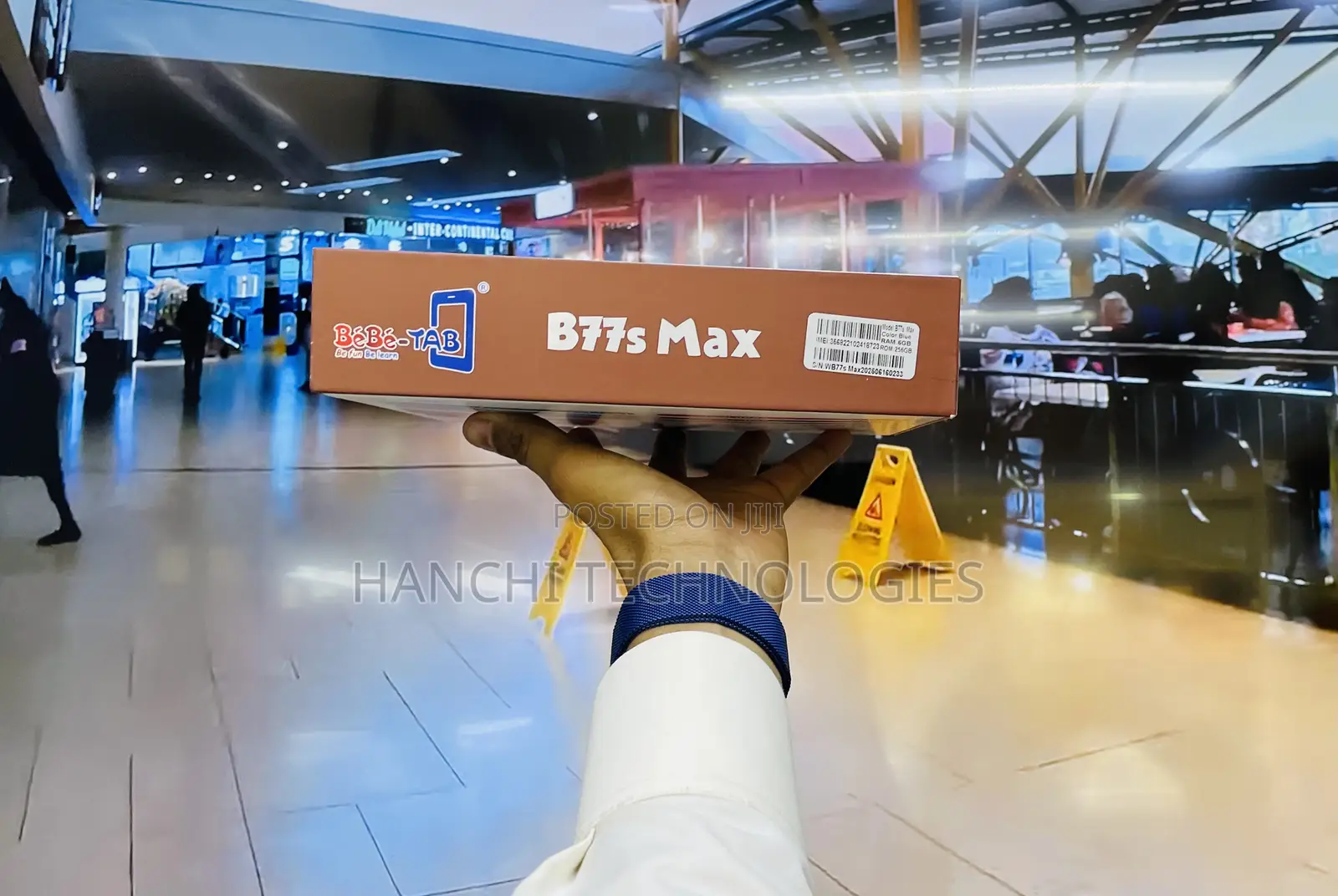 New Bebe B77s Max 256 GB White