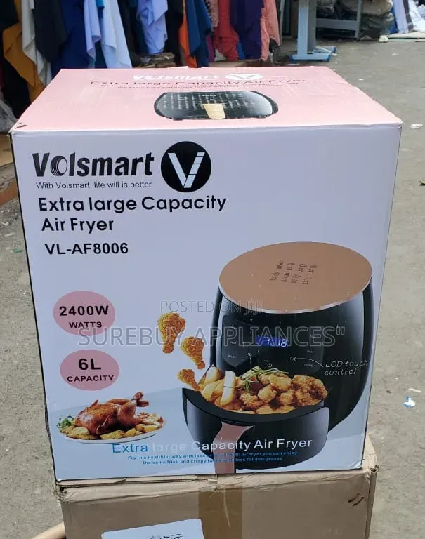 Volsmart 6 Litres Smart Air Fryer With Touch Control
