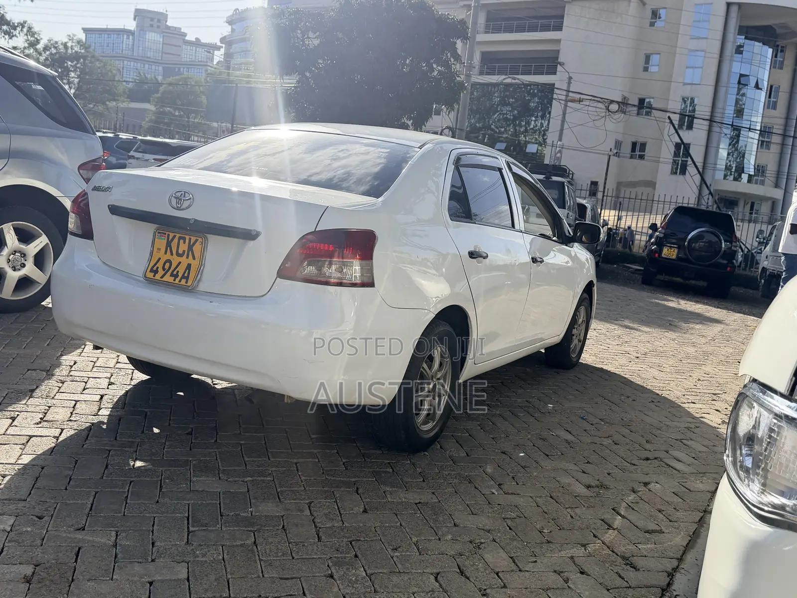 Toyota Belta 2009 White