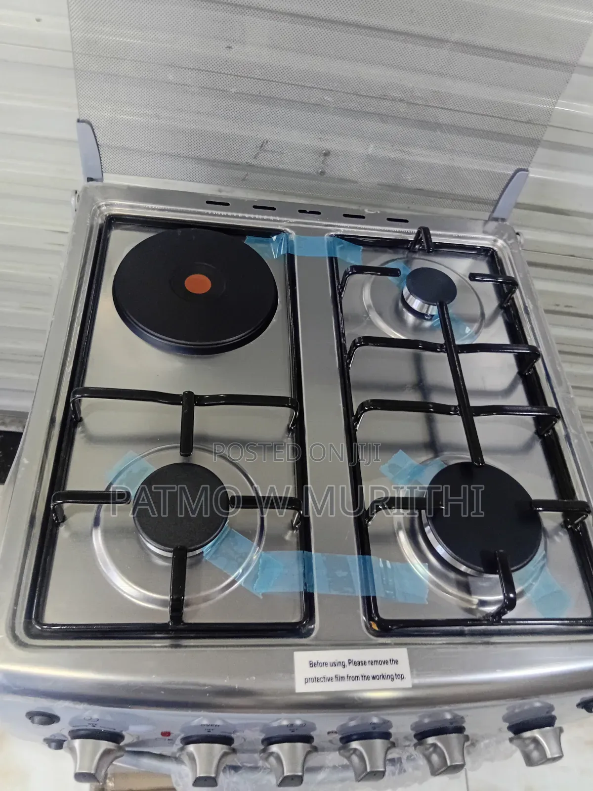 Ecomax Standing Cooker 50 by 55 With Hot Plate