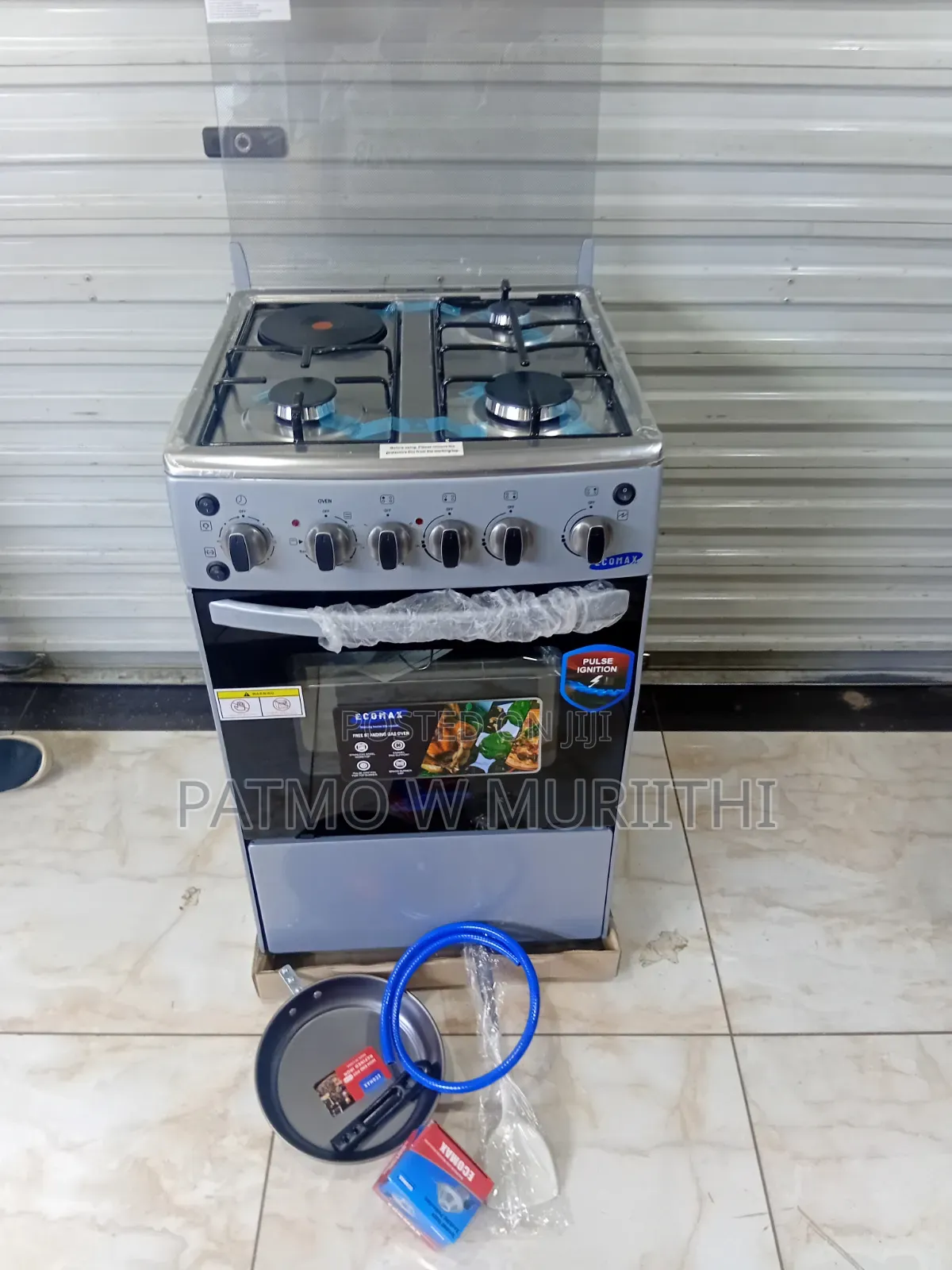 Ecomax Standing Cooker 50 by 55 With Hot Plate