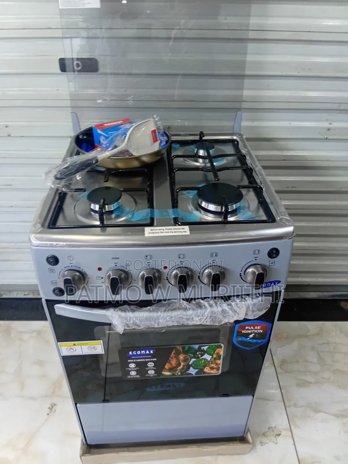 3+1 Standing Cooker With Electric Oven