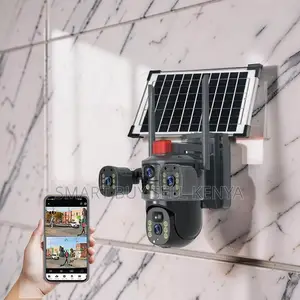 Smooth Pan Tilt Rotation 20mp Hd 4g PTZ Triple Lens Solar Camera