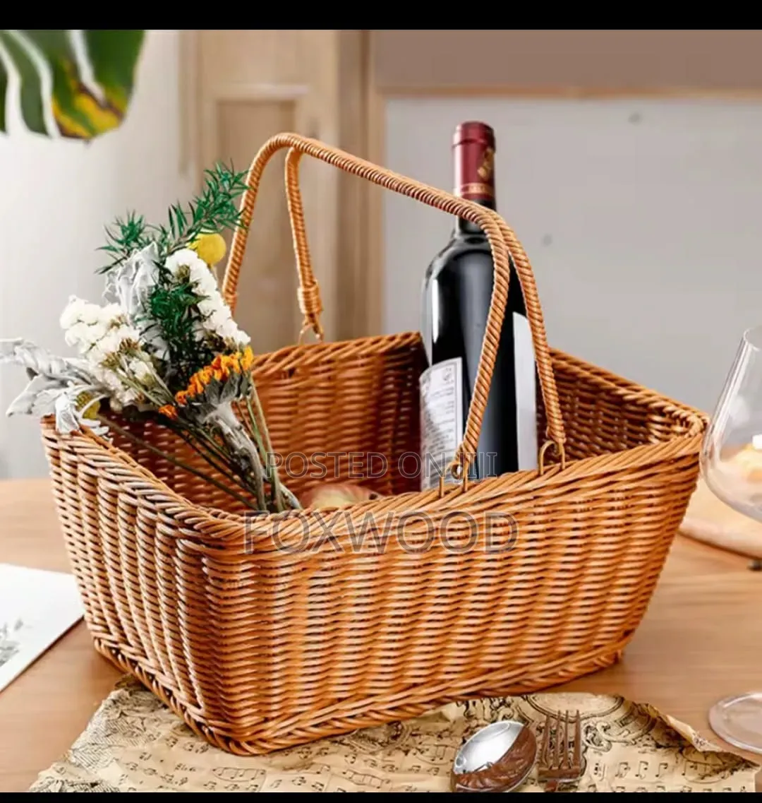 Picnic Outdoor /Shopping Basket