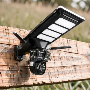 4g Video Playback Solar Camera With Security Led Solar Street Light